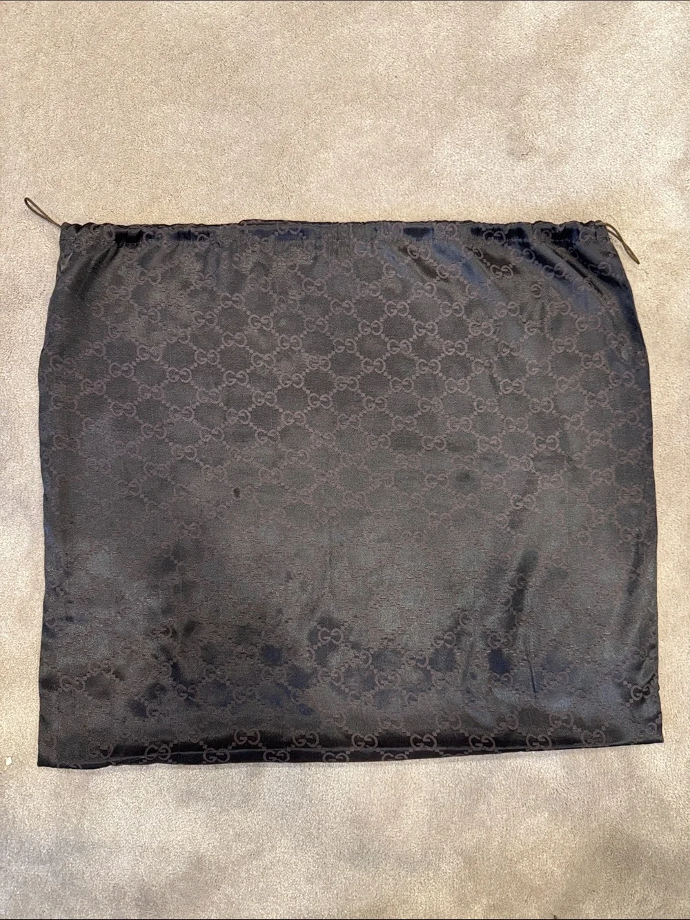 Gucci GG Brown Monogram dustbag